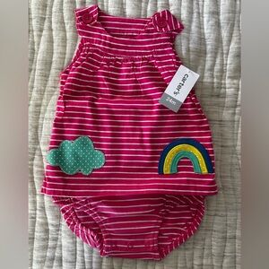 Cater’s rainbow one piece bubble one piece 24M